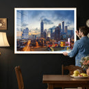 Atlanta Skyline Wall Art Canvas Print, Atlanta Downtown by MyGreatCanvas | Canvas Wall Art Prints | Photo Prints & Wall Decor