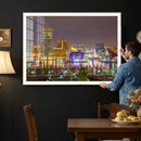 Baltimore Skyline Wall Art Canvas Print, Baltimore Downtown by MyGreatCanvas | Canvas Wall Art Prints | Photo Prints & Wall Decor