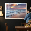 Ocean Sunset Wall Art Canvas Print – Coastal Beach by MyGreatCanvas | Canvas Wall Art Prints | Photo Prints & Wall Decor