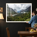 Yosemite Valley Wall Art Canvas Print – Misty Mountain by MyGreatCanvas | Canvas Wall Art Prints | Photo Prints & Wall Decor