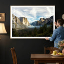 Yosemite Valley Mountain Wall Art Canvas Print, Granite by MyGreatCanvas | Canvas Wall Art Prints | Photo Prints & Wall Decor