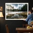 Yosemite Valley Mountain Wall Art Canvas Print, Granite by MyGreatCanvas | Canvas Wall Art Prints | Photo Prints & Wall Decor