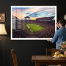 Auburn Stadium Sunset Wall Art Canvas Print, Jordan Hare by MyGreatCanvas | Canvas Wall Art Prints | Photo Prints & Wall Decor