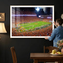 Clemson Football Stadium Wall Art Canvas Print, College by MyGreatCanvas | Canvas Wall Art Prints | Photo Prints & Wall Decor