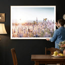 Lavender Field Wall Art Canvas Print, Butterfly Floral by MyGreatCanvas | Canvas Wall Art Prints | Photo Prints & Wall Decor