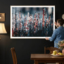 Winter Heather Wall Art Canvas Print, Frosted Floral Nature by MyGreatCanvas | Canvas Wall Art Prints | Photo Prints & Wall Decor