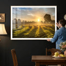 Sheep Wall Art Canvas Print – Rural Farm Animal Artwork by MyGreatCanvas | Canvas Wall Art Prints | Photo Prints & Wall Decor