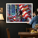 USA Statue of Liberty Graffiti Street Art Wall Art Canvas by MyGreatCanvas | Canvas Wall Art Prints | Photo Prints & Wall Decor