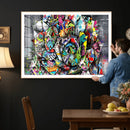 Abstract Graffiti Collage Street Art Wall Art Canvas Print by MyGreatCanvas | Canvas Wall Art Prints | Photo Prints & Wall Decor