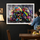 Graffiti American Football Helmet Street Art Wall Art Canvas by MyGreatCanvas | Canvas Wall Art Prints | Photo Prints & Wall Decor
