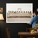 The Last Supper Wall Art Canvas Print, Jesus Christ Biblical by MyGreatCanvas | Canvas Wall Art Prints | Photo Prints & Wall Decor