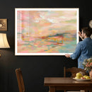 Abstract Pastel Landscape Wall Art Canvas Print – Soft Pink by MyGreatCanvas | Canvas Wall Art Prints | Photo Prints & Wall Decor