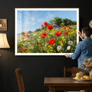 Wildflower Meadow Wall Art Canvas Print – Colorful Poppy and by MyGreatCanvas | Canvas Wall Art Prints | Photo Prints & Wall Decor