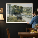 Streamside by Edward Mitchell Bannister Wall Art Canvas by MyGreatCanvas | Canvas Wall Art Prints | Photo Prints & Wall Decor