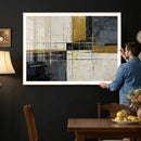 Abstract Gold and Black Wall Art Canvas Print – Modern by MyGreatCanvas | Canvas Wall Art Prints | Photo Prints & Wall Decor