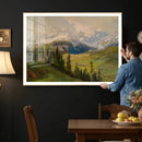 Konrad Petrides View from Mount Helm Canvas — Austrian by MyGreatCanvas | Canvas Wall Art Prints | Photo Prints & Wall Decor