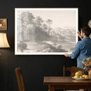 Van Poelenburch Landscape Canvas Wall Art — Dutch Golden Age by MyGreatCanvas | Canvas Wall Art Prints | Photo Prints & Wall Decor