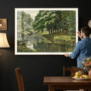Forest Stream Canvas Wall Art, Peder Monsted A Forest Stream by MyGreatCanvas | Canvas Wall Art Prints | Photo Prints & Wall Decor