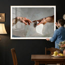 Funny Bathroom Wall Art Canvas, Creation of Toilet Paper by MyGreatCanvas | Canvas Wall Art Prints | Photo Prints & Wall Decor