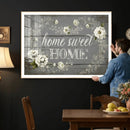 Home Sweet Home Wall Art Canvas Print, Floral Farmhouse by MyGreatCanvas | Canvas Wall Art Prints | Photo Prints & Wall Decor