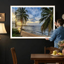 Puerto Rico Beach Paradise Wall Art – Tropical Coastal Print by MyGreatCanvas | Canvas Wall Art Prints | Photo Prints & Wall Decor