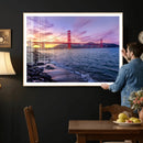 Golden Gate Bridge Wall Art Canvas Print – Framed San by MyGreatCanvas | Canvas Wall Art Prints | Photo Prints & Wall Decor