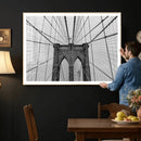Large Brooklyn Bridge Wall Art Canvas Print