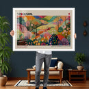 Framed Yayoi Kusama 1986 Wall Art Print – Japanese Wall Art