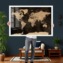World Map Canvas Print – Detailed Map of the World Wall Art by MyGreatCanvas | Canvas Wall Art Prints | Photo Prints & Wall Decor