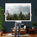 Misty Mountain Forest Wall Art Canvas Print by MyGreatCanvas | Canvas Wall Art Prints | Photo Prints & Wall Decor
