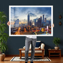Atlanta Skyline Wall Art Canvas Print, Atlanta Downtown by MyGreatCanvas | Canvas Wall Art Prints | Photo Prints & Wall Decor