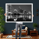 Austin Skyline Wall Art Canvas Print, Austin Downtown Night by MyGreatCanvas | Canvas Wall Art Prints | Photo Prints & Wall Decor