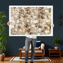 Farmhouse Animals Print - Abstract Farm Animal Drawing by MyGreatCanvas | Canvas Wall Art Prints | Photo Prints & Wall Decor