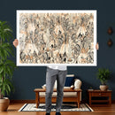 Native American Indian Wall Art Canvas Print - Abstract by MyGreatCanvas | Canvas Wall Art Prints | Photo Prints & Wall Decor