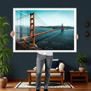 Golden Gate Bridge Wall Art Canvas Print – San Francisco by MyGreatCanvas | Canvas Wall Art Prints | Photo Prints & Wall Decor