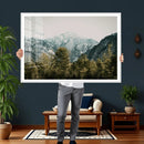 Mountain Forest Wall Art Canvas Print, Alpine Landscape by MyGreatCanvas | Canvas Wall Art Prints | Photo Prints & Wall Decor