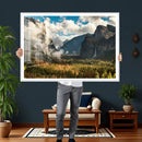 Yosemite Valley River Wall Art Canvas Print by MyGreatCanvas | Canvas Wall Art Prints | Photo Prints & Wall Decor