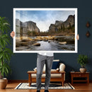 Yosemite Valley Mountain Landscape Wall Art Canvas Print, by MyGreatCanvas | Canvas Wall Art Prints | Photo Prints & Wall Decor