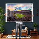 Auburn Stadium Sunset Wall Art Canvas Print, Jordan Hare by MyGreatCanvas | Canvas Wall Art Prints | Photo Prints & Wall Decor