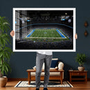 Detroit Lions Stadium Wall Art Canvas Print, Football Field by MyGreatCanvas | Canvas Wall Art Prints | Photo Prints & Wall Decor