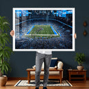 Detroit Lions Stadium Wall Art Canvas Print, Football Field by MyGreatCanvas | Canvas Wall Art Prints | Photo Prints & Wall Decor