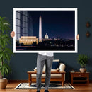 Washington White House Skyline Wall Art Canvas Print – by MyGreatCanvas | Canvas Wall Art Prints | Photo Prints & Wall Decor