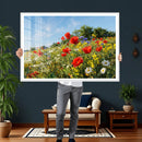 Wildflower Meadow Wall Art Canvas Print – Colorful Poppy and by MyGreatCanvas | Canvas Wall Art Prints | Photo Prints & Wall Decor