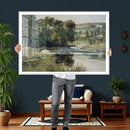 Streamside by Edward Mitchell Bannister Wall Art Canvas by MyGreatCanvas | Canvas Wall Art Prints | Photo Prints & Wall Decor