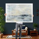 Abstract Coastal Landscape Wall Art Canvas Print – Soft Blue by MyGreatCanvas | Canvas Wall Art Prints | Photo Prints & Wall Decor