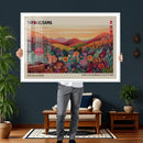 Yayoi Kusama Colorful Landscape Wall Art Canvas Print – by MyGreatCanvas | Canvas Wall Art Prints | Photo Prints & Wall Decor