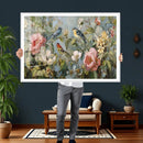 Vintage Birds and Flowers Wall Art Canvas Print, Botanical by MyGreatCanvas | Canvas Wall Art Prints | Photo Prints & Wall Decor