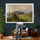 Konrad Petrides View from Mount Helm Canvas — Austrian by MyGreatCanvas | Canvas Wall Art Prints | Photo Prints & Wall Decor