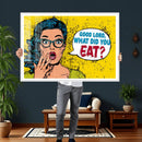 Pop Art Print Bathroom Sign Wall Art Canvas Print — Funny by MyGreatCanvas | Canvas Wall Art Prints | Photo Prints & Wall Decor