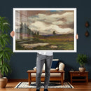Gustav Macoun Heathland Canvas Print, Czech Landscape Oil by MyGreatCanvas | Canvas Wall Art Prints | Photo Prints & Wall Decor